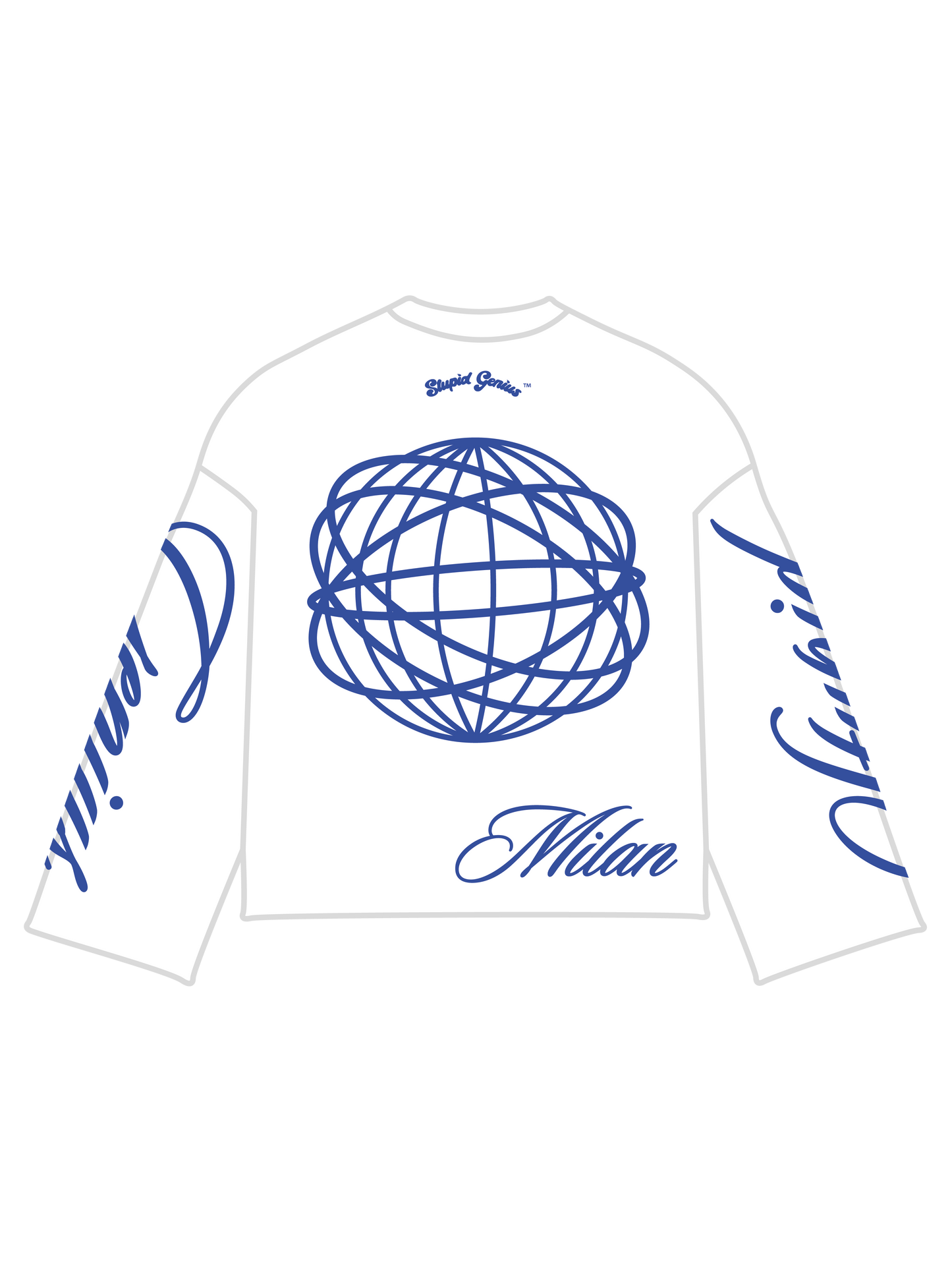 WORLD LONGSLEEVE WHITE