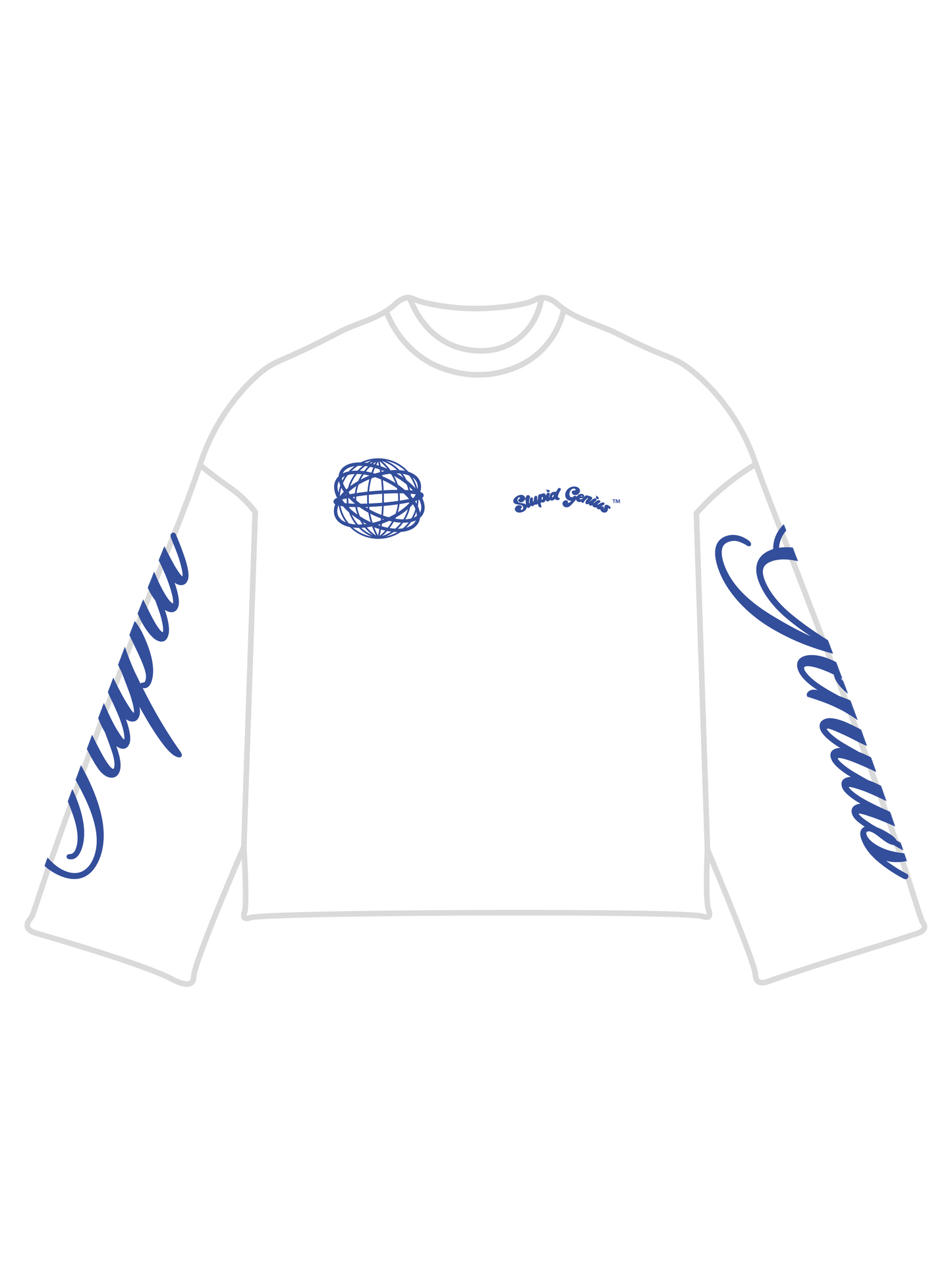 WORLD LONGSLEEVE WHITE