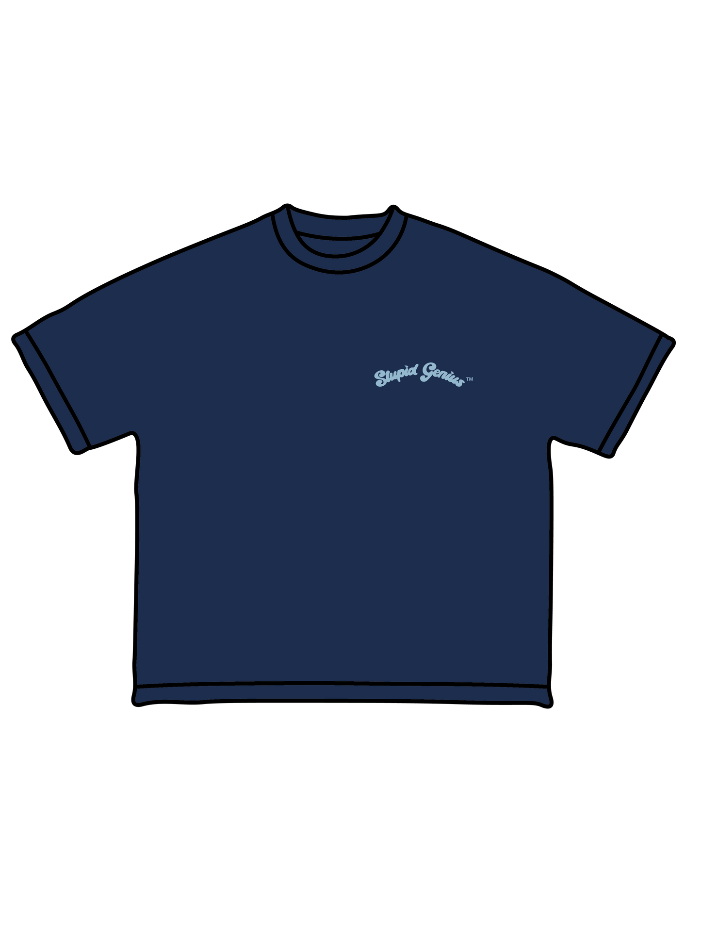 CLOUD TEE BLUE