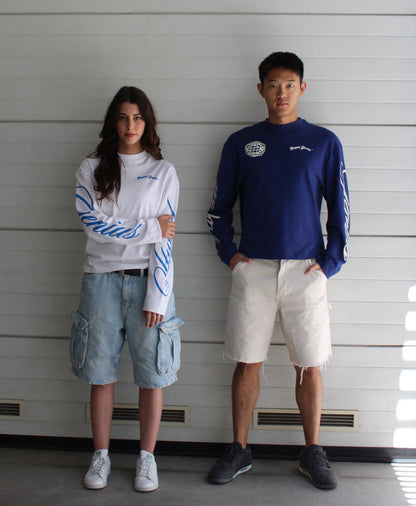 WORLD LONGSLEEVE WHITE