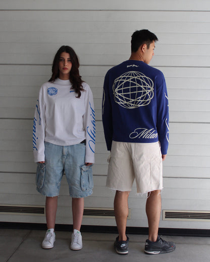 WORLD LONGSLEEVE WHITE