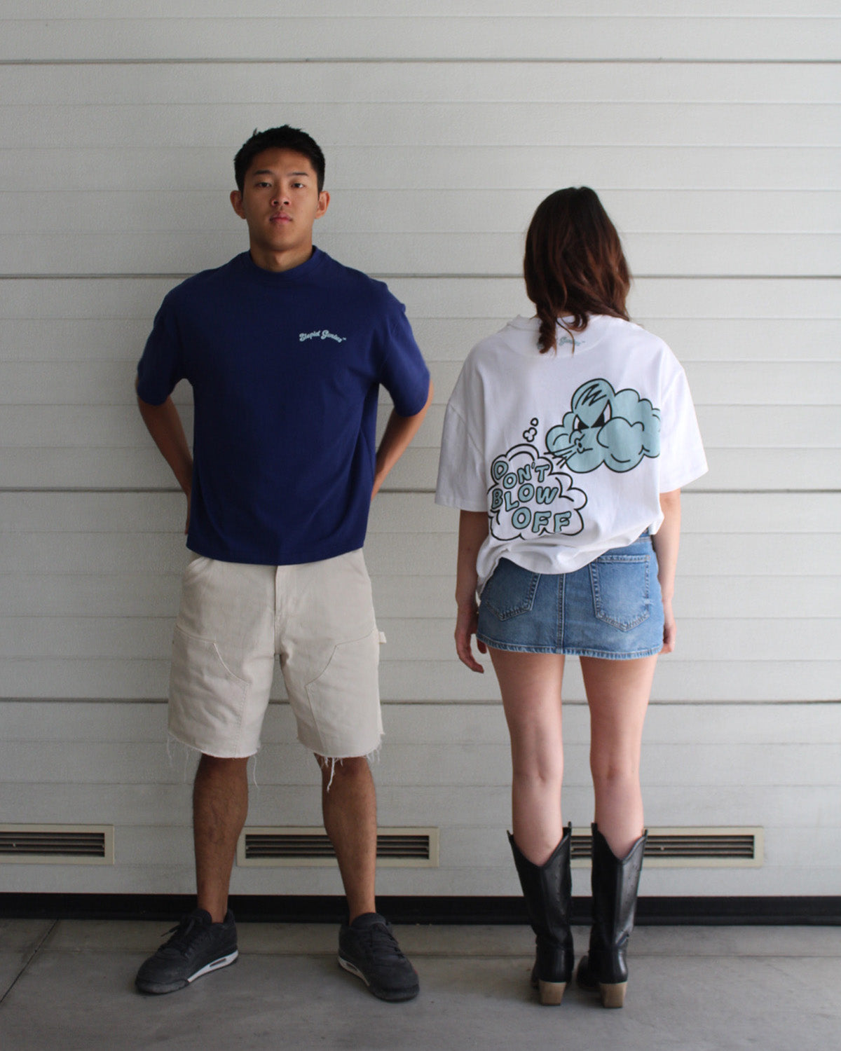 CLOUD TEE BLUE