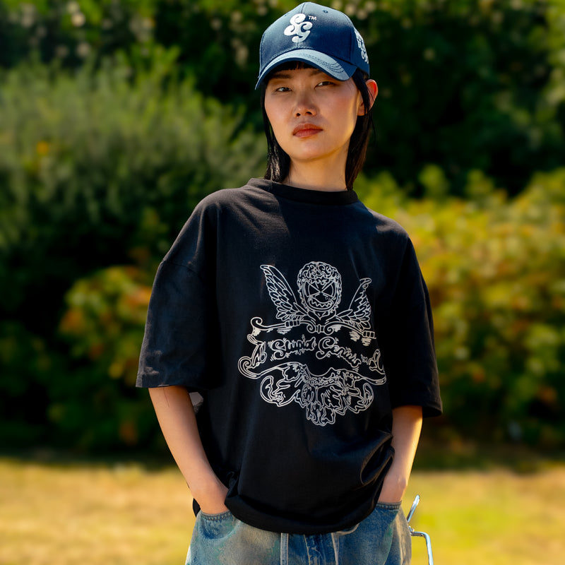 DON'T BLOW OFF TEE Black