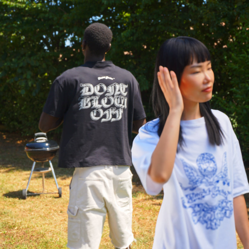 DON'T BLOW OFF TEE Black